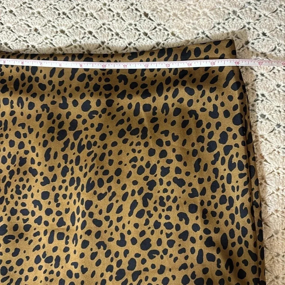 Dress Forum Animal Print Midi Skirt size L - Picture 8 of 9
